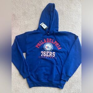 NBA Philadelphia 76ers Blue Hoodie XL